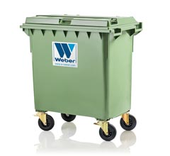 Mobile waste container 770 l